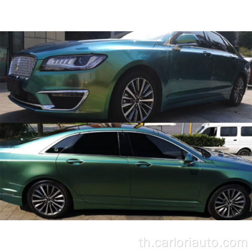 Metallic Fantasy Grass Green Car Wrap ไวนิล